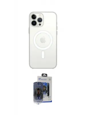 ieg™ iPhone 15 Pro Max Kılıf Ahenk Yansıma Prime - Siyah Vanessa Magic Cam