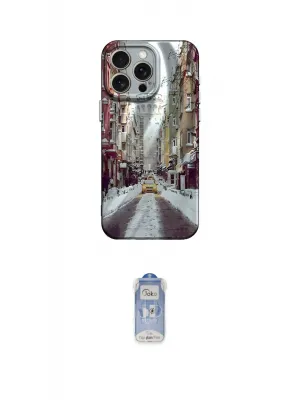 ieg™ iPhone 15 Pro Max Kılıf Nova Doku Prime - Siyah Joko Magic 5D Cam