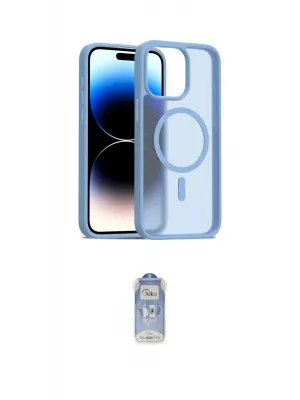 ieg™ iPhone 15 Pro Max Kılıf Siluet Minimal Prime - Siyah Joko Magic 5D Cam