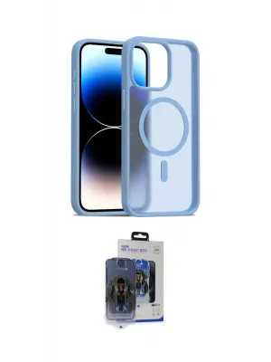 ieg™ iPhone 15 Pro Max Kılıf Siluet Minimal Prime - Siyah Vanessa Magic Cam