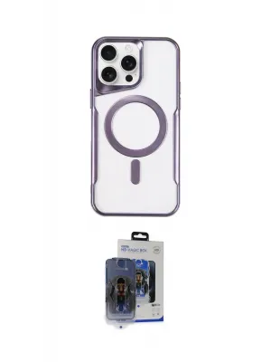 ieg™ iPhone 15 Pro Max Kılıf Yadigar Klasik Özel Seri - Siyah Vanessa Magic Cam
