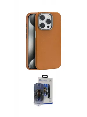 ieg™ iPhone 15 Pro Max Kılıf Zirve Modern Prime - Siyah Vanessa Magic Cam