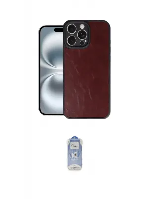 ieg™ iPhone 16 Pro Max Kılıf Kıvılcım Işık Serisi - Siyah Joko Magic 5D Cam