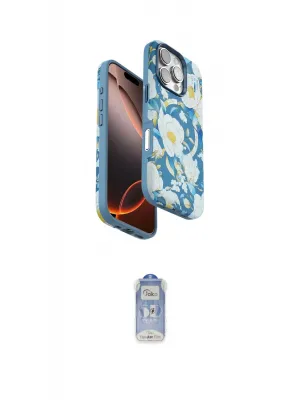 ieg™ iPhone 16 Pro Max Kılıf Siluet Doku - Siyah Joko Magic 5D Cam