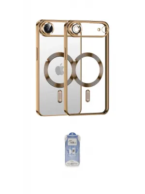 ieg™ iPhone 17 Air Kılıf Nova Işık Özel Seri - Siyah Joko Magic 5D Cam