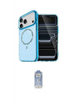 ieg™ iPhone 17 Pro Kılıf Kıvılcım Form Prime - Siyah Joko Magic 5D Cam
