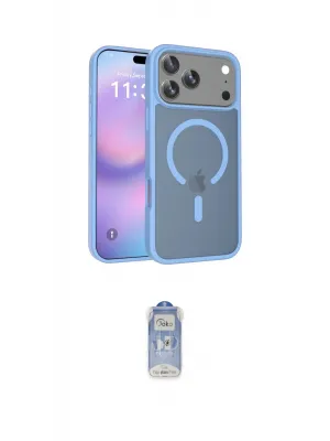 ieg™ iPhone 17 Pro Kılıf Siluet Minimal Prime - Siyah Joko Magic 5D Cam