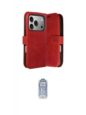 ieg™ iPhone 17 Pro Max Kılıf Siluet Işık Serisi - Siyah Joko Magic 5D Cam