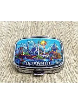 İstanbul Temalı İlaç Kutusu - Model 9