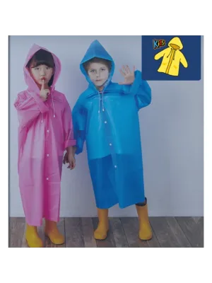 Kapüşonlu Çocuk Yağmurluk