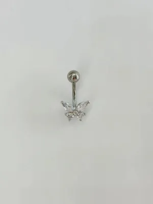 IEG - Kelebek Detaylı Göbek Piercing
