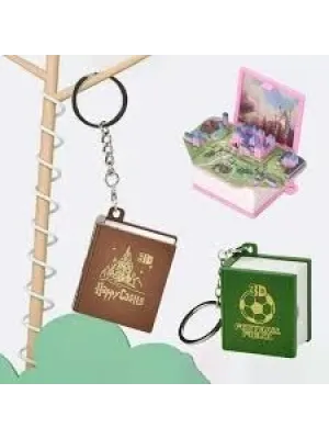 ieg™ Kitap Şeklinde 3d Anahtarlık