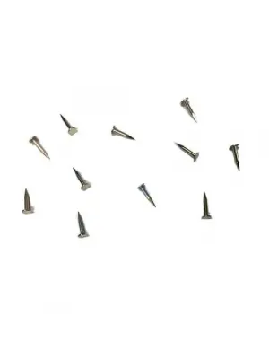 ieg™ Klips, Menteşe, Ayağı Çivisi  7mm Çelik - Nikel 100gr