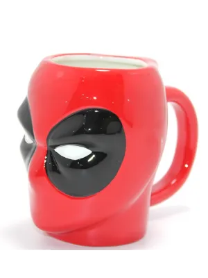Marvel Deadpool 3D Kabartmalı Kupa Bardak