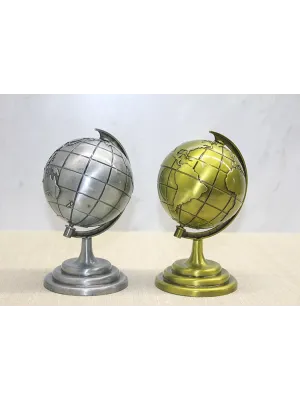 Metal Dünya Küre Model 1