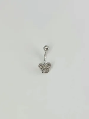 IEG - Mickey Mouse Detaylı Göbek Piercing