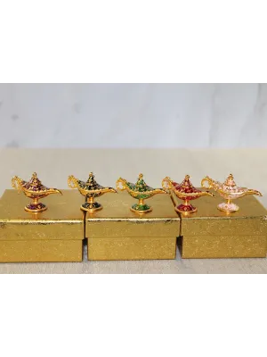 Mineli Metal Alaaddin Lambası Model 8