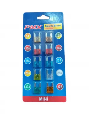 Mini Bıçak Sigorta 10lu Set