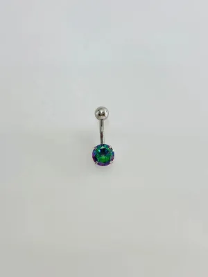 IEG - Mistik Topaz Taşlı Göbek Piercing