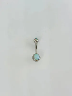IEG - Opal Taşlı Göbek Piercıng