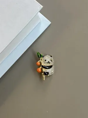 IEG - Panda Broş - Beyaz