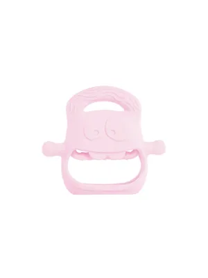 Pembe Bebek Silikon Diş Kaşıyıcı
