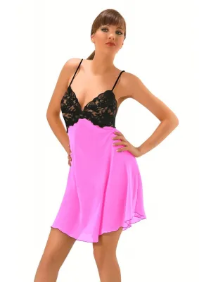 ieg™ Pembe Tül Gecelik - 647