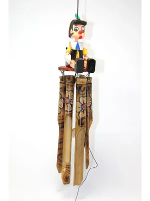 Pinokyolu Bambu Çan 60 Cm