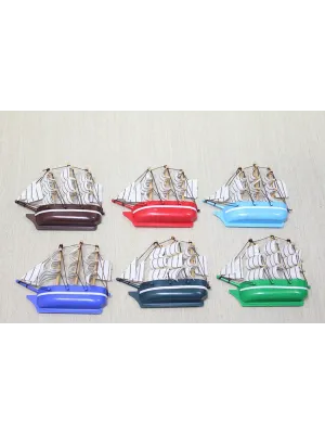 Plastik Gemi Magnet
