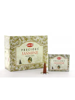 Precious Jasmine Aromalı Konik Tütsü