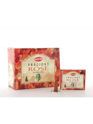 Precious Rose Aromalı Konik Tütsü