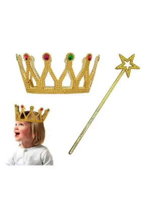 Prenses Tacı Seti Çocuk Boy
