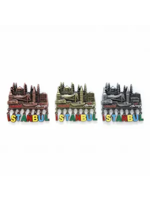 Sarkaçlı İstanbul Temalı Magnet