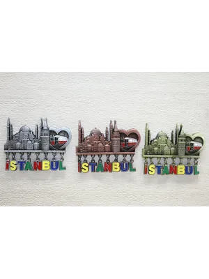 Sarkaçlı İstanbul Temalı Magnet - Model 2