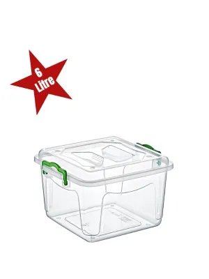Şeffaf Saklama Kutusu 6 Litre