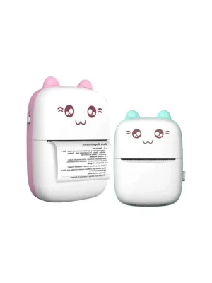 Sevimli Mini Taşınabilir Yazıcı Printer