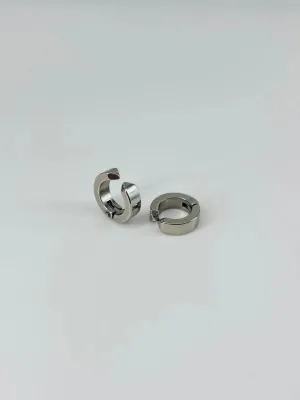 IEG - Sıkıştırma Çelik Erkek Küpe