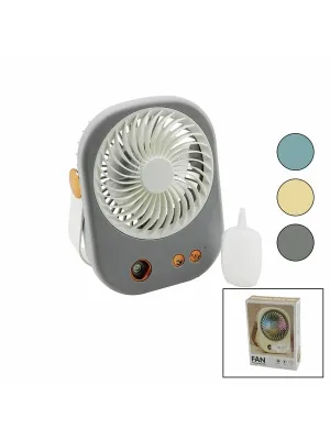 Su Spreyli Masaüstü USB Mini Fan