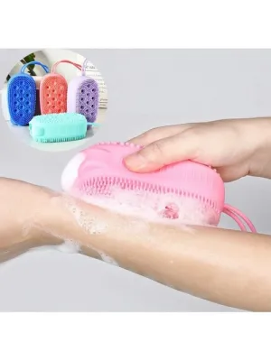 Süngerli Silikon Banyo Kesesi