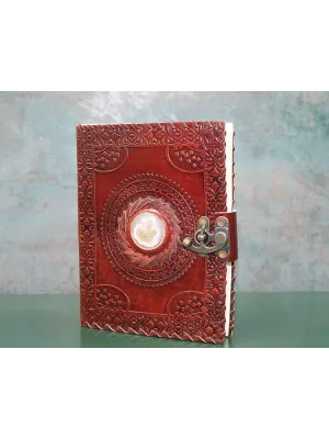 Taşlı Deri Defter Model 11