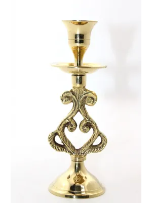 Tekli Pirinç Şamdan Model 5