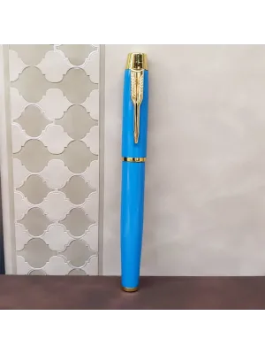 Turkuaz Metal Roller Kalem