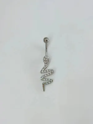 IEG - Yılan Detaylı Göbek Piercing