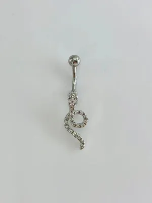 IEG - Yılan Detaylı Göbek Piercing