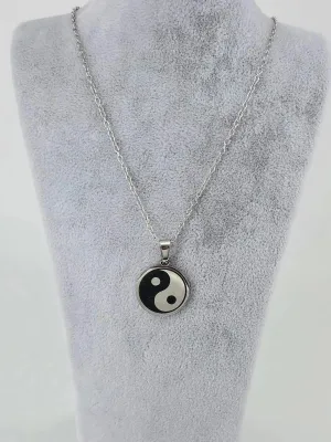 IEG - Yin-yang Çelik Erkek Kolye