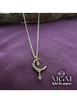 IEG - Zirkon Taşlı Kolye