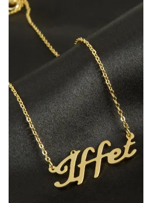 İffet isimli kolye (Kişiye Özel)
