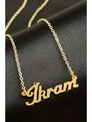 İkram isimli kolye (Kişiye Özel)