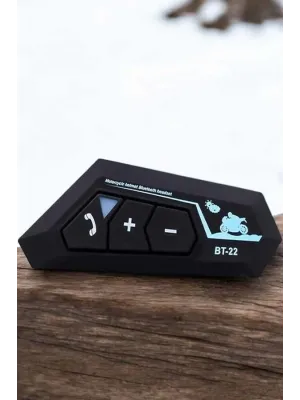 İnterkom Intercom Kask Kulaklık Bt22 Bluetooth Motosiklet Kulaklık 5.0 Bluetooth