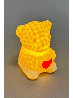 Işıklı Ayıcık Led Lamba 7 cm